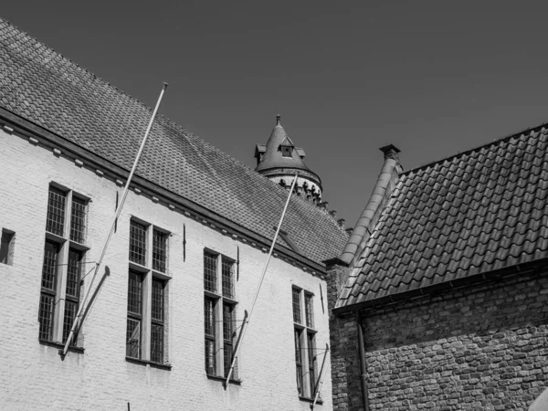 Bruges Óvárosa Belgiumban — Stock Fotó