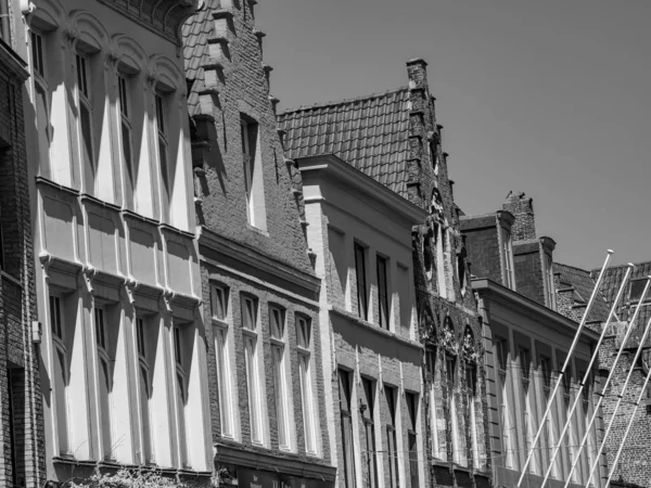 Gamla Staden Brygge Belgien — Stockfoto