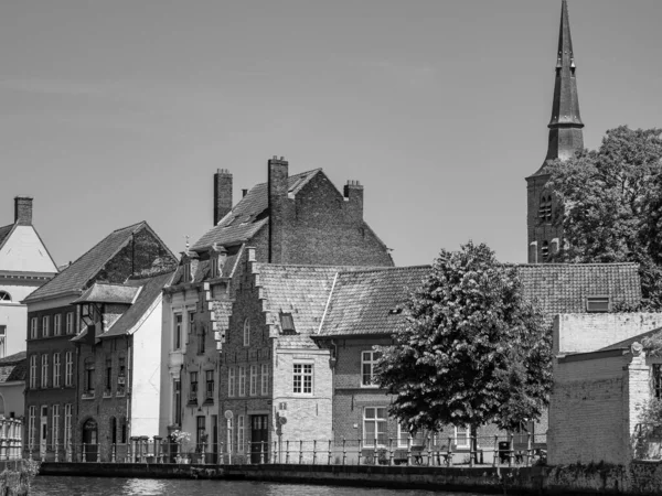 ベルギーのブルージュの旧市街 — ストック写真