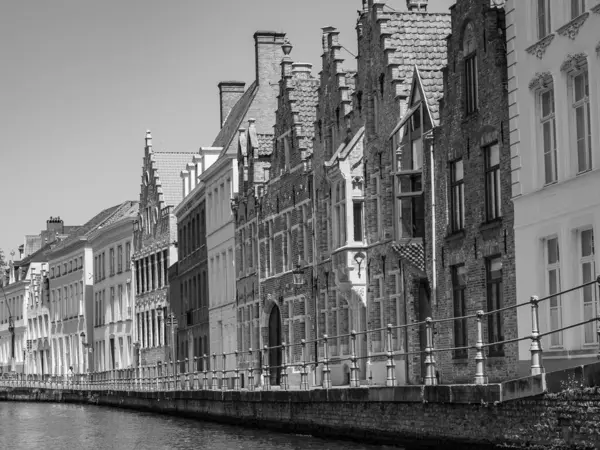 Ciudad Vieja Brujas Bélgica — Foto de Stock