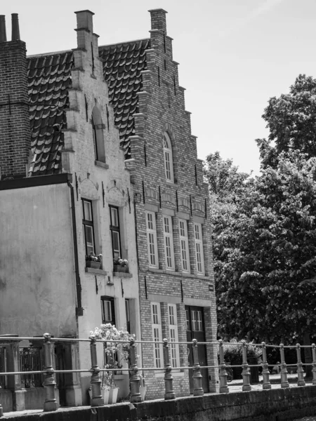 Città Vecchia Bruges Belgio — Foto Stock