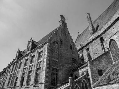 Belçika 'nın eski Bruges kenti.