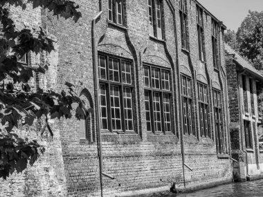 Belçika 'nın eski Bruges kenti.