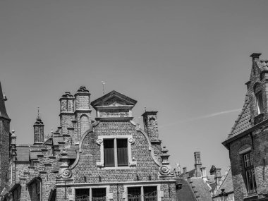 Belçika 'nın eski Bruges kenti.