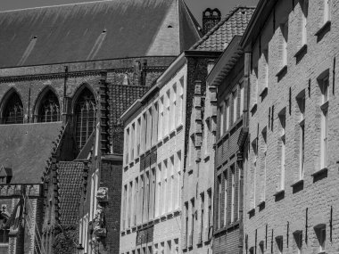 Belçika 'nın eski Bruges kenti.