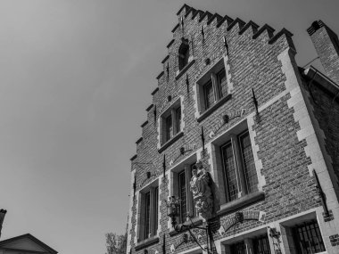 Belçika 'nın eski Bruges kenti.