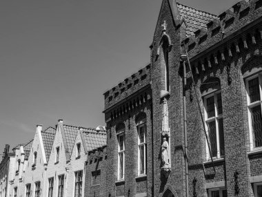 Belçika 'nın eski Bruges kenti.