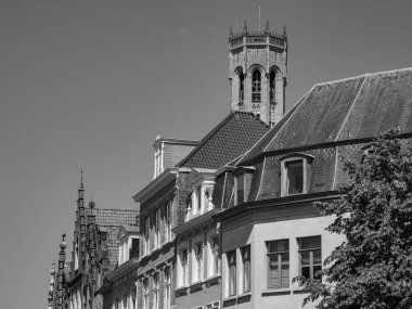 Belçika 'nın eski Bruges kenti.