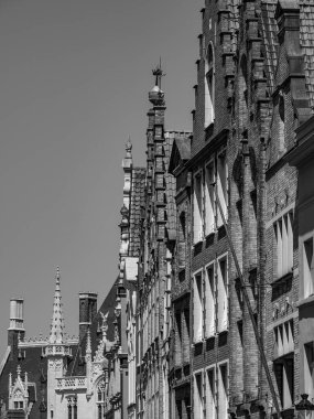 Belçika 'nın eski Bruges kenti.