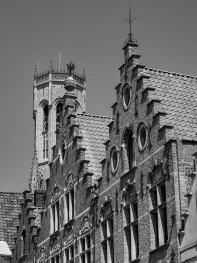 Belçika 'nın eski Bruges kenti.