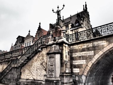 Belçika 'nın eski kenti Gent.