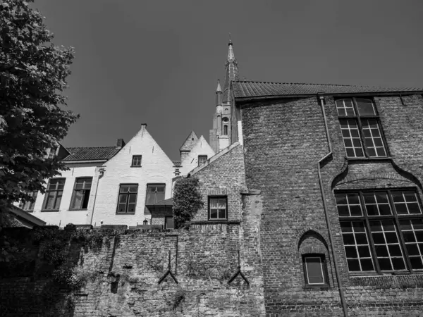 Stare Miasto Brugia Belgii — Zdjęcie stockowe
