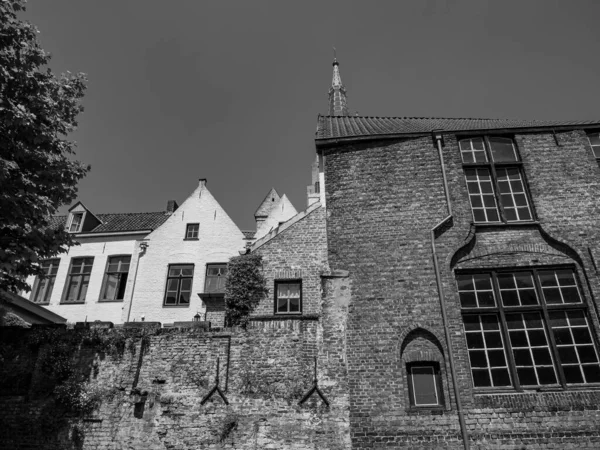 Cidade Velha Bruges Bélgica — Fotografia de Stock