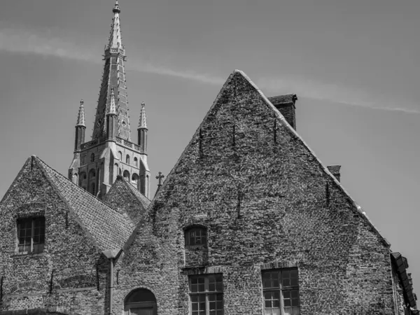 Belçika Nın Eski Bruges Kenti — Stok fotoğraf