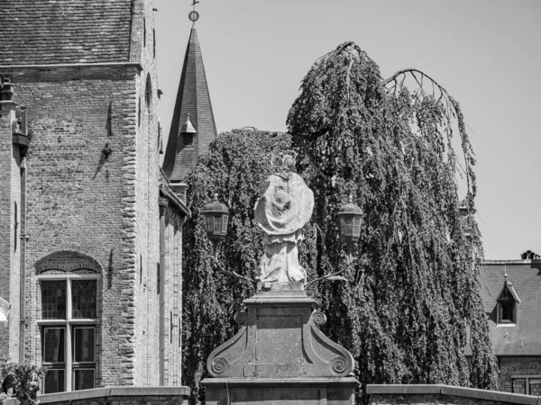 比利时的布鲁日古城 — 图库照片