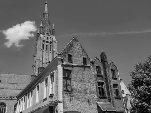 Ciudad Vieja Brujas Bélgica —  Fotos de Stock