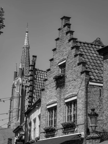 Старе Місто Брюгге Бельгії — стокове фото