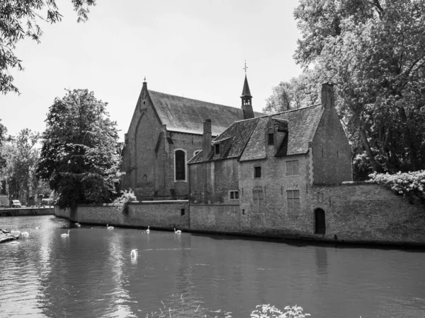 Cidade Velha Bruges Bélgica — Fotografia de Stock