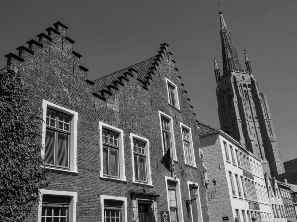 Belçika Nın Eski Bruges Kenti — Stok fotoğraf