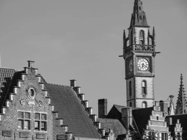 Kota Tua Gent Belgia — Stok Foto