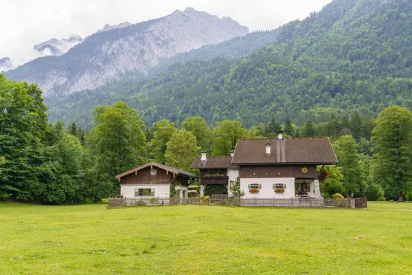 Zomertijd Oostenrijkse Alpen Bij Gosau Aan Salzkammergut — Stockfoto