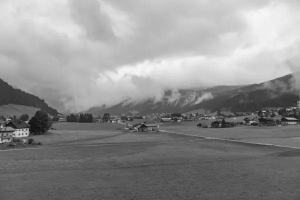 Salzkammergut에서 Gosau 근처의 오스트리아 알프스의 — 스톡 사진