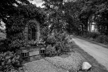 Alman Muensterland 'inde yaz mevsimi