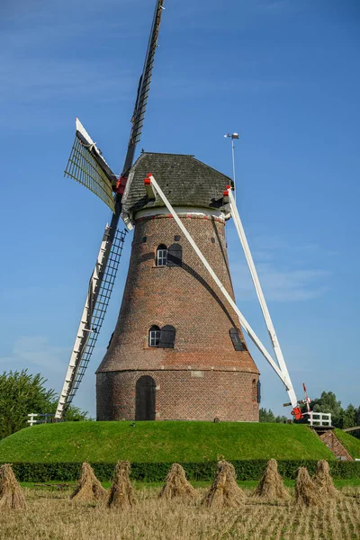 Molino Viento Los Países Bajos — Foto de Stock