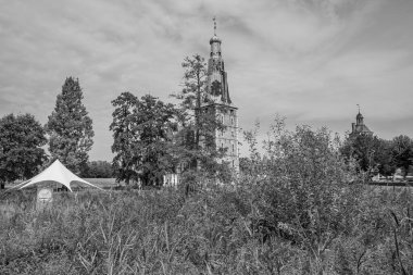 Alman Muensterland 'ındaki Raesfeld' in odl kalesi.