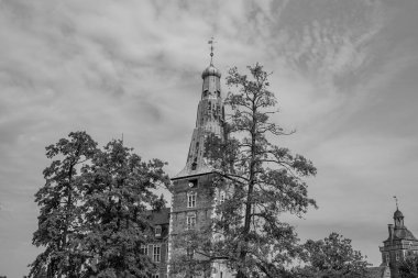 Alman Muensterland 'ındaki Raesfeld' in odl kalesi.