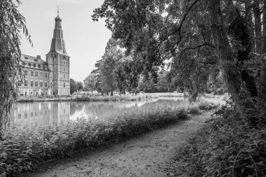 Alman Muensterland 'ındaki Raesfeld' in odl kalesi.