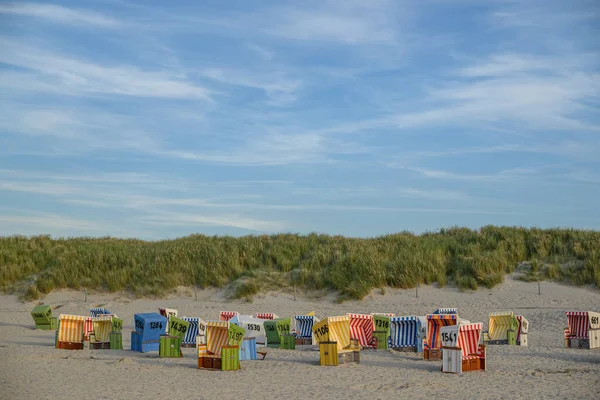 Літній Час Пляжі Лангеога — стокове фото
