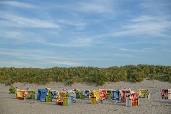 Пляж Острова Лангеог Німеччині — стокове фото