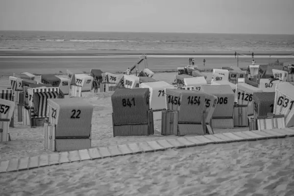 Sommertid Langeoog Island - Stock-foto