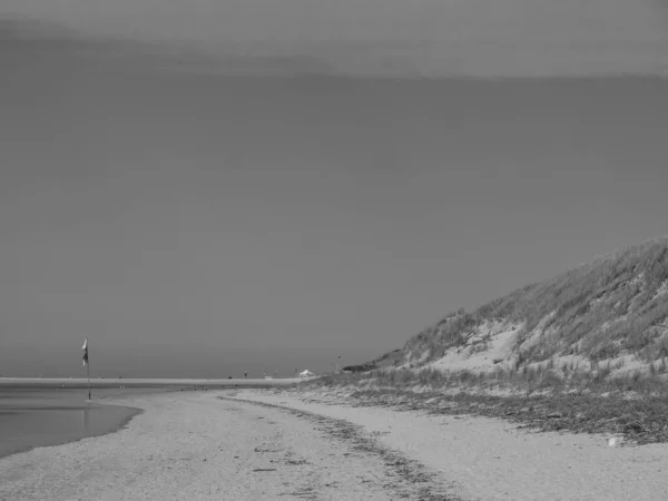 Північному Морі Острові Langeoog — стокове фото