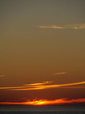 Kuzey denizindeki langeoog adası.