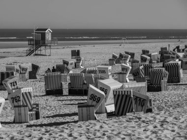 Kuzey denizindeki langeoog adası.
