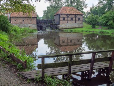 Haaksbergen yakınlarında Hollanda 'da yürüyüş