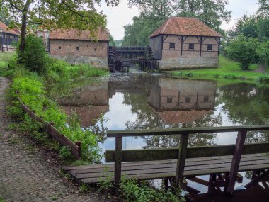 Haaksbergen yakınlarında Hollanda 'da yürüyüş