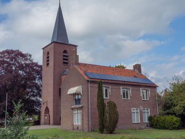 Haaksbergen yakınlarında Hollanda 'da yürüyüş