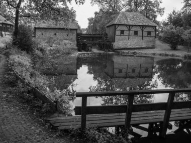 Haaksbergen yakınlarında Hollanda 'da yürüyüş