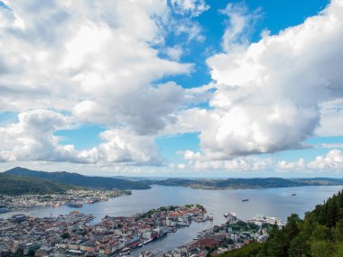ship cruise in the norwegian fjords