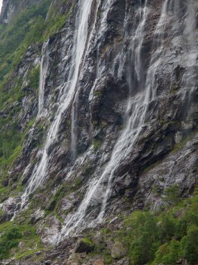 ship cruise in the norwegian fjords