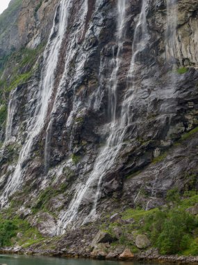 ship cruise in the norwegian fjords