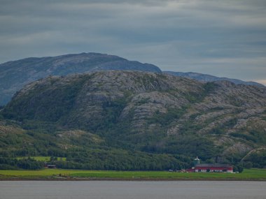 ship cruise in the norwegian fjords