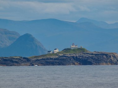 ship cruise in the norwegian fjords