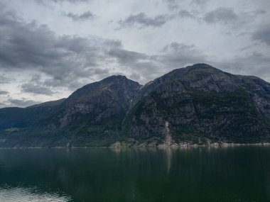 ship cruise in the norwegian fjords