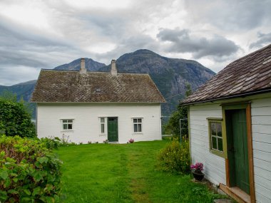 ship cruise in the norwegian fjords