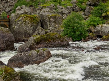 ship cruise in the norwegian fjords