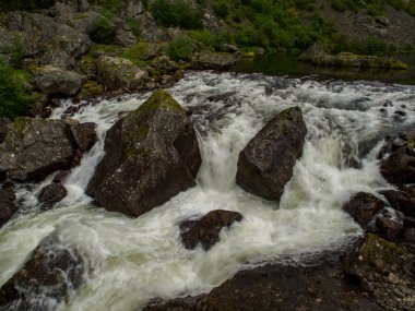 ship cruise in the norwegian fjords
